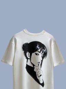 Silent Muse Puff Oversized Tee/T shirt