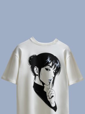 Silent Muse Puff Oversized Tee/T shirt
