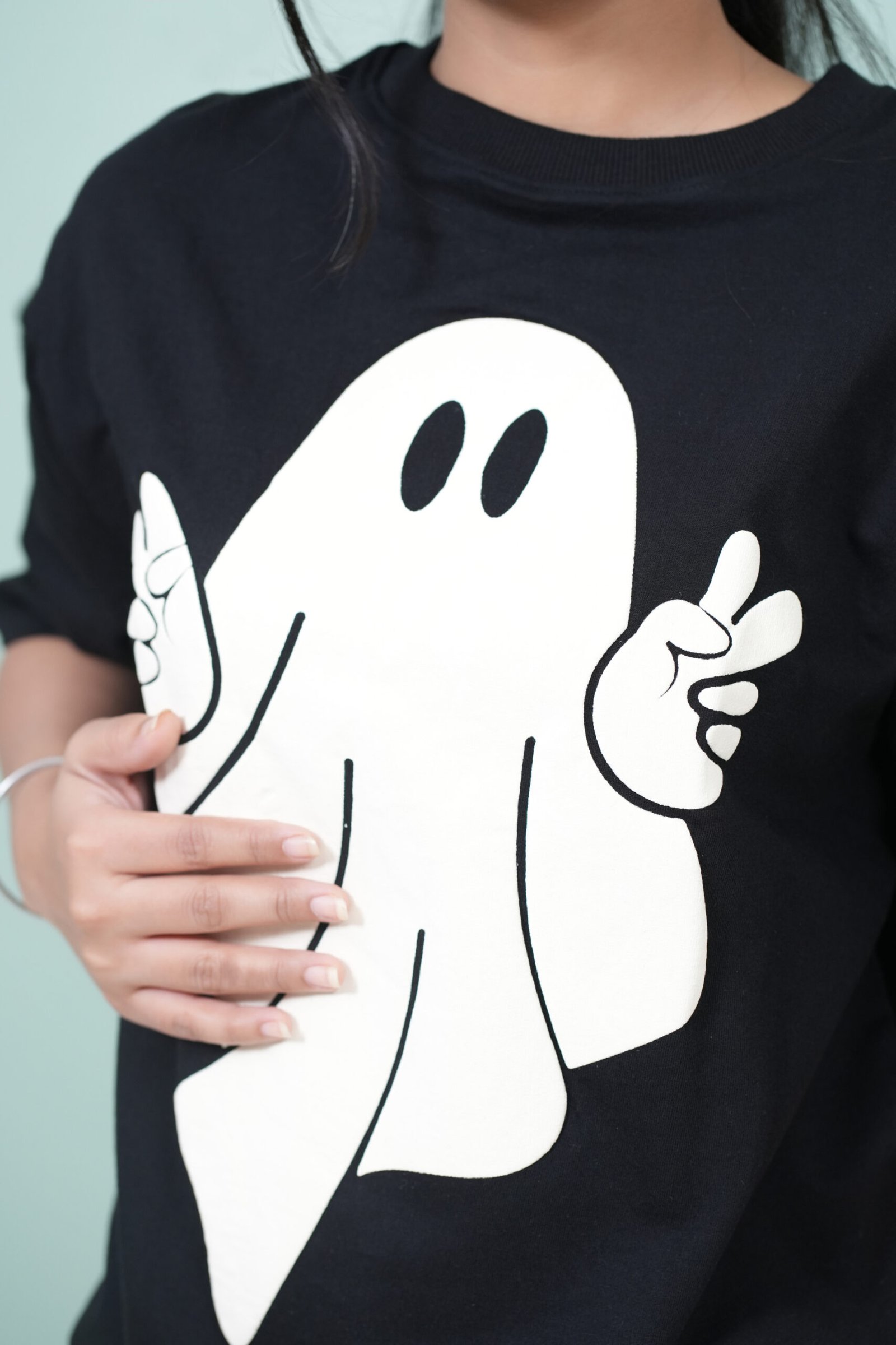 Funky Ghost Oversized T-shirt