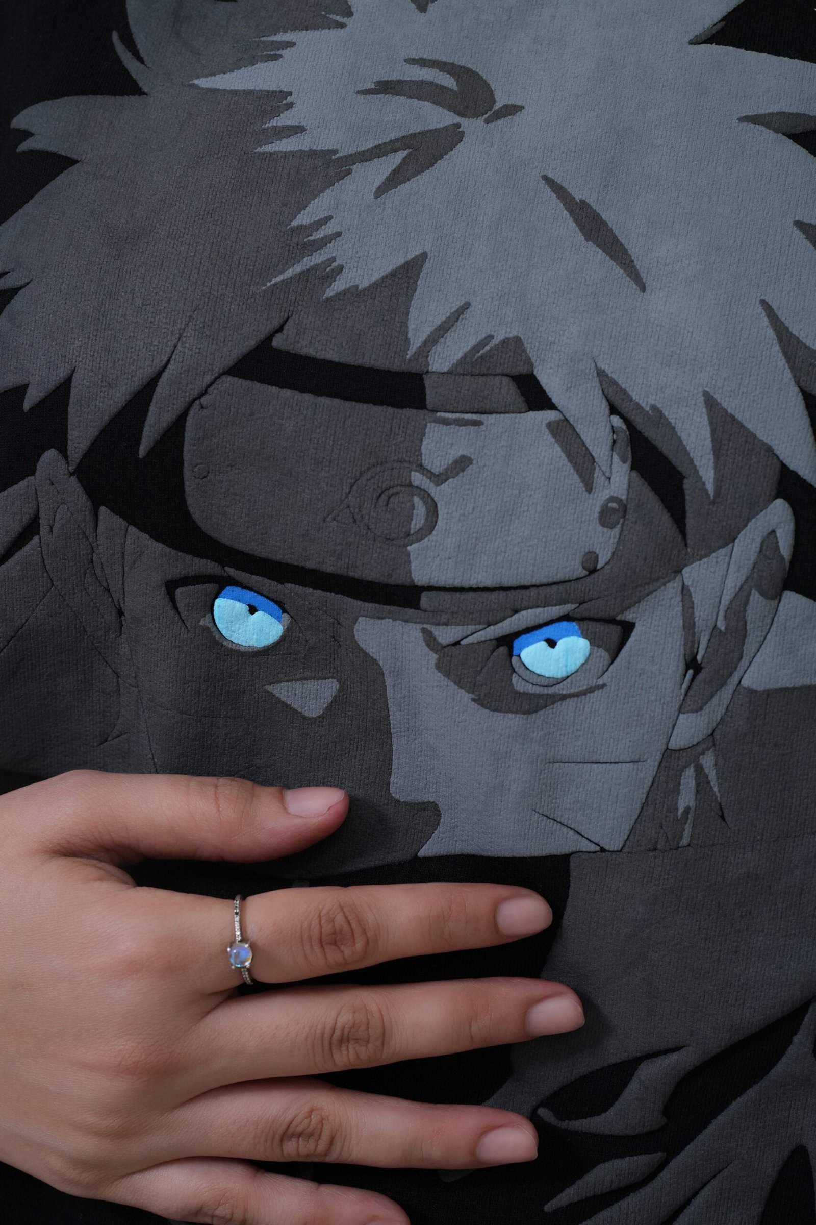 Naruto Blue Eyes Oversized T-shirt
