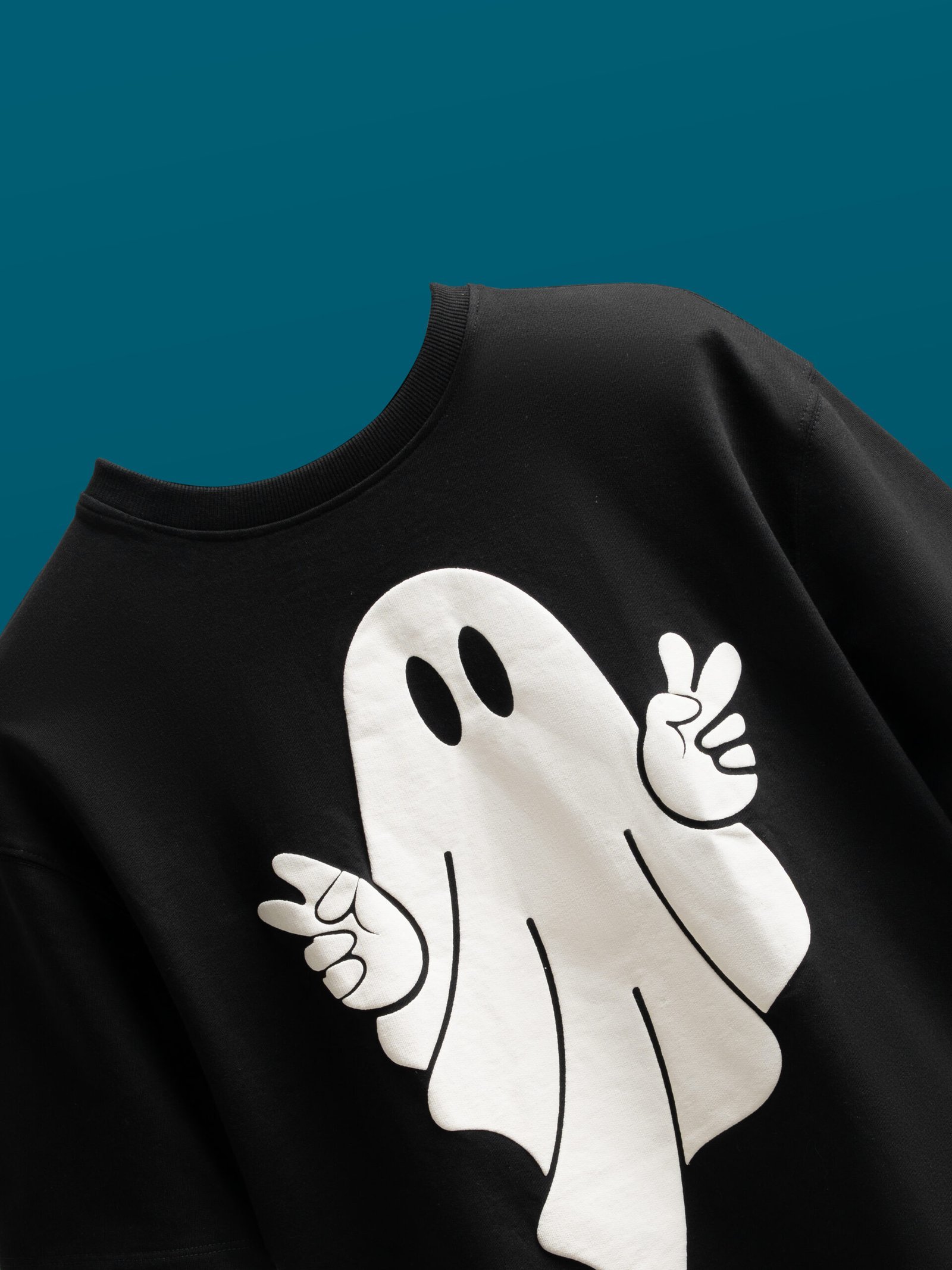 Funky Ghost Oversized T-shirt