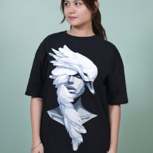 Silent Swan Oversized T-shirt