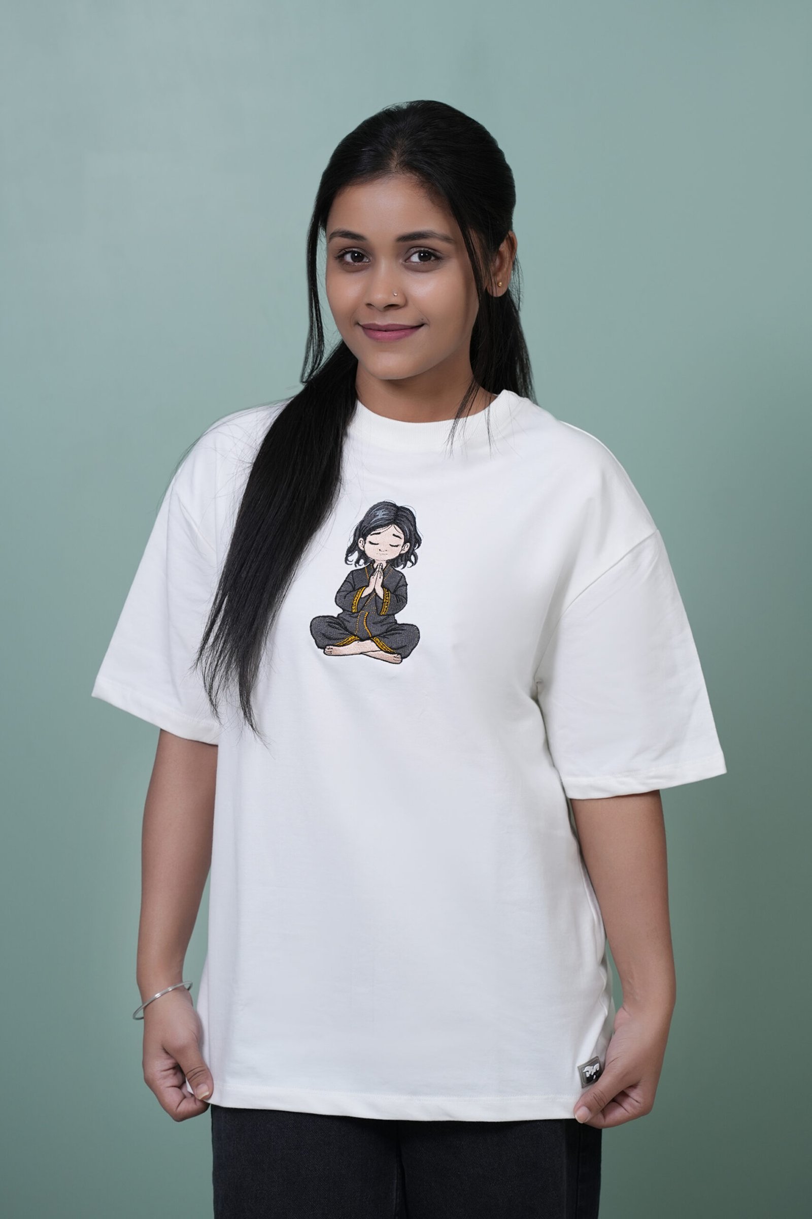 Female Yoga Monk Oversized T-shirt