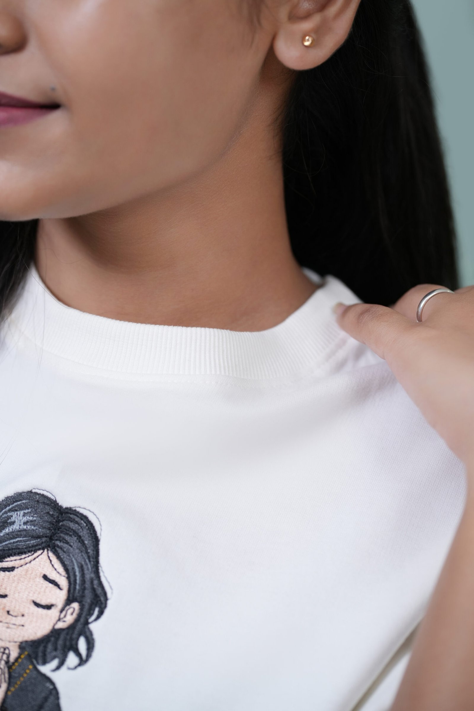 Female Yoga Monk Oversized T-shirt