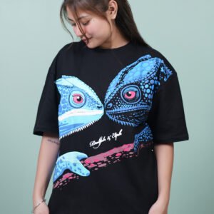 The Cool Chameleon Oversized T-shirt