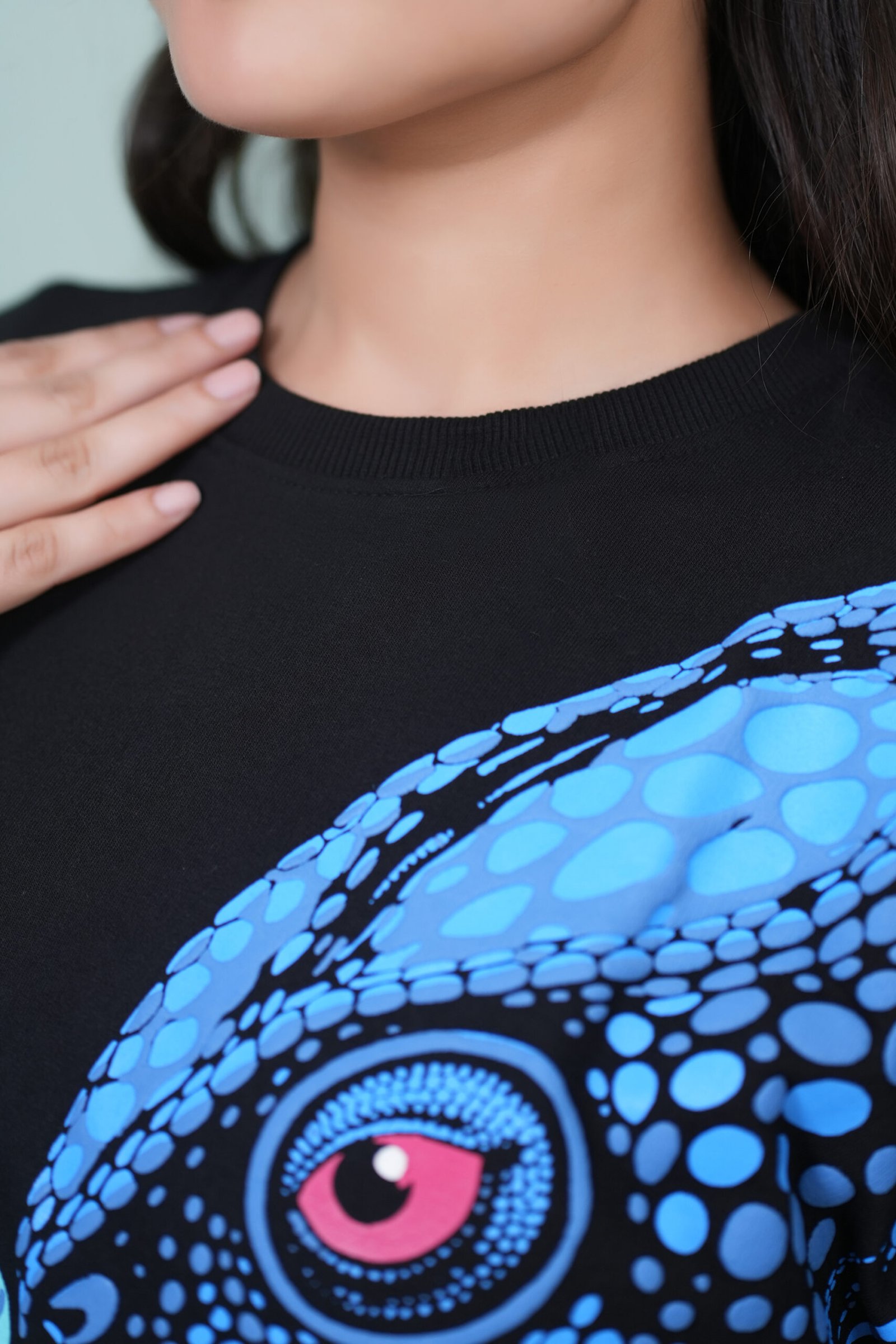 The Cool Chameleon Oversized T-shirt