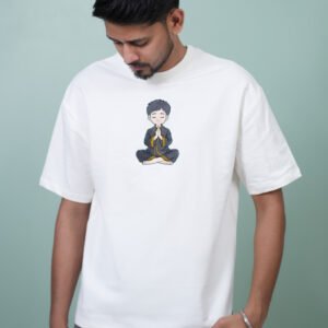 Male Yoga Monk Oversized Tshirt