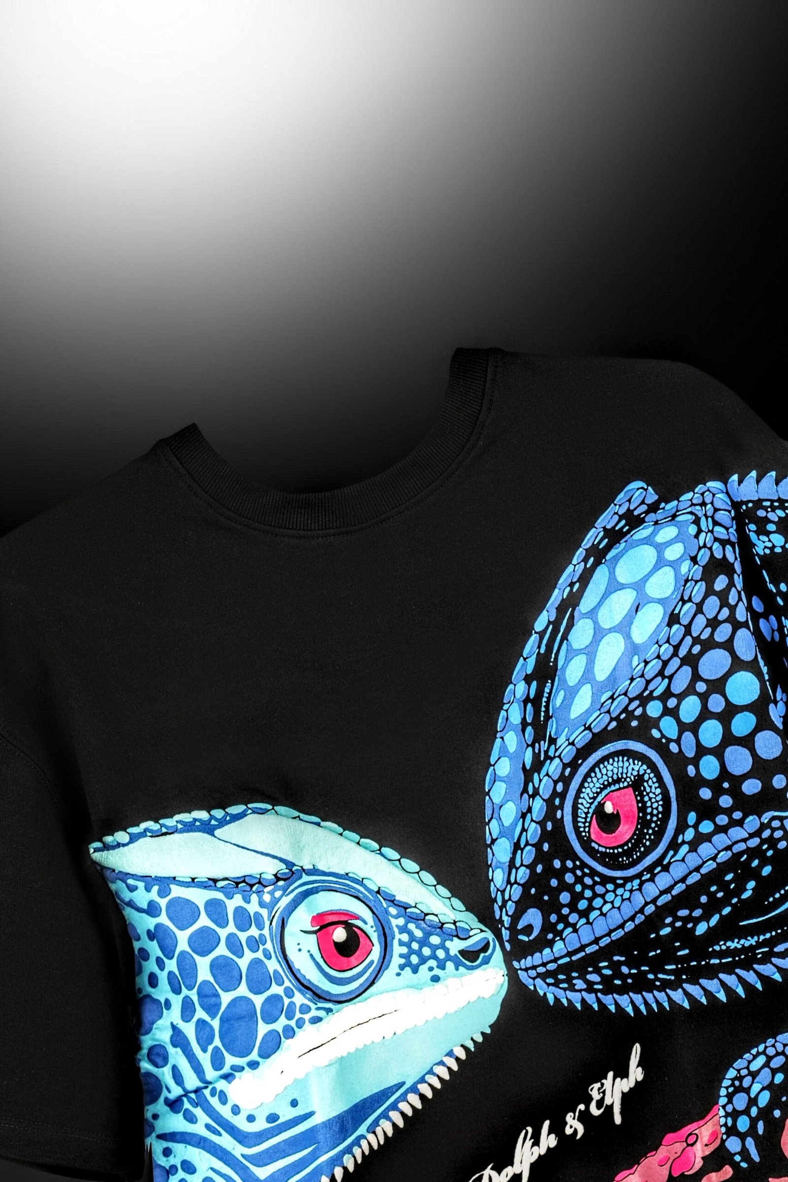 The Cool Chameleon Oversized T-shirt