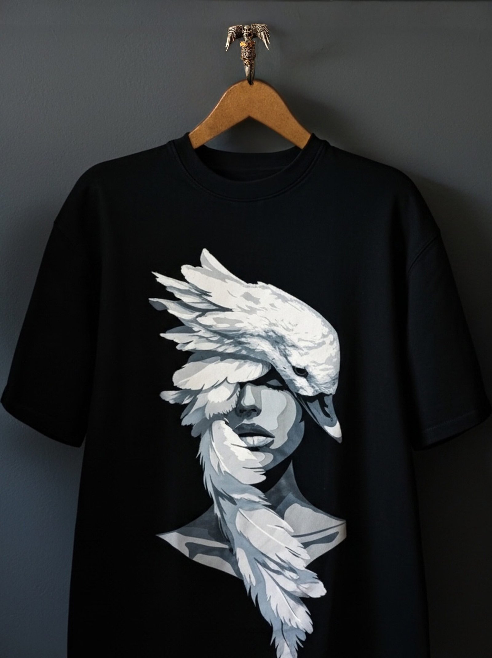Silent Swan Oversized T-shirt